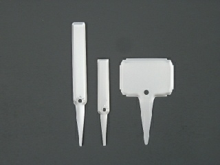 Extra strong aluminium plant labels
