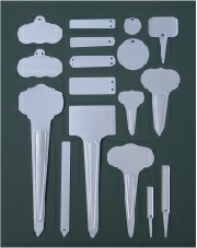 Metal Plant Markers - Aluminium Tags Style