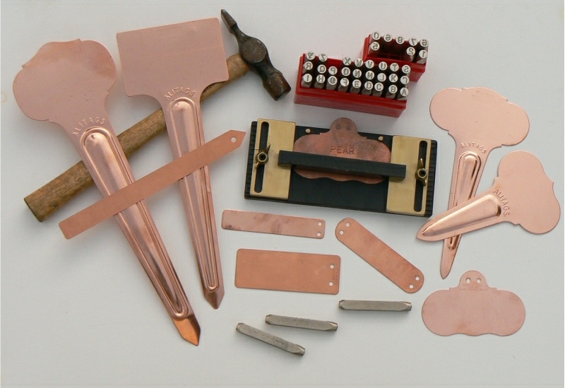 Coppertags, Character Puches and Jig Coppertags, Character Puches and Jig